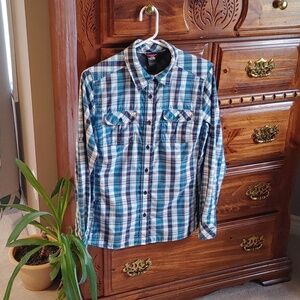 🌻Women's The North Face Plaid Performance Button Down Shirt
